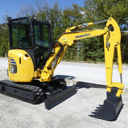 Mini Pelle KOMATSU PC 26 MR-3